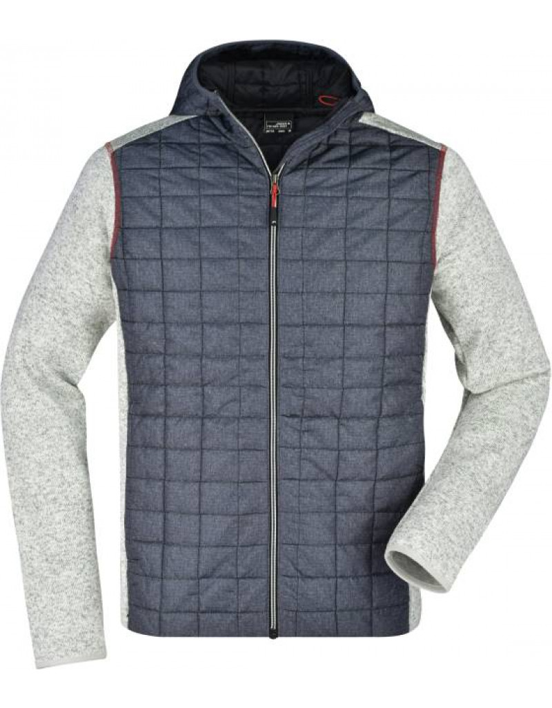 Jacheta hibrida crosetata pentru barbati